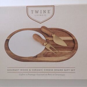 Twine Living Co.  Wooden cheese board